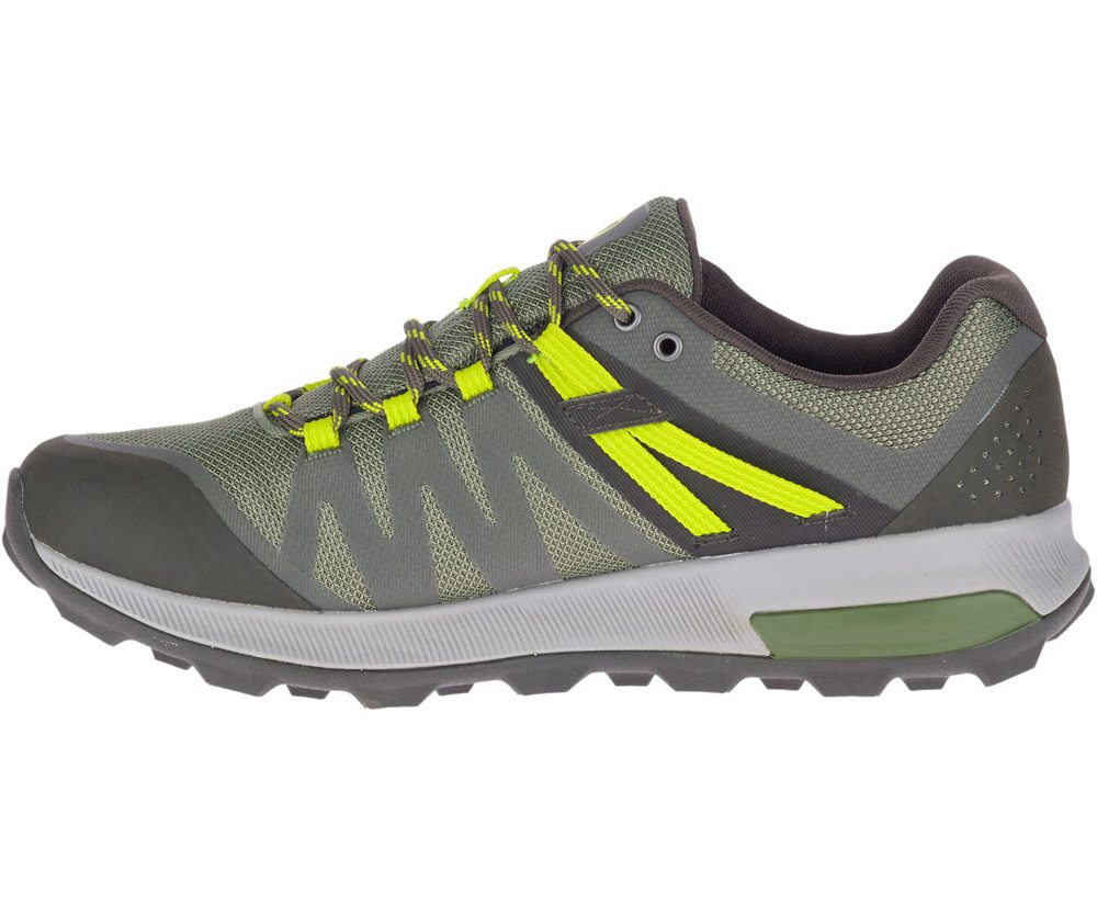 Tenis Homem - Merrell Zion Fst Waterproof - Verde Oliva - DSB980421